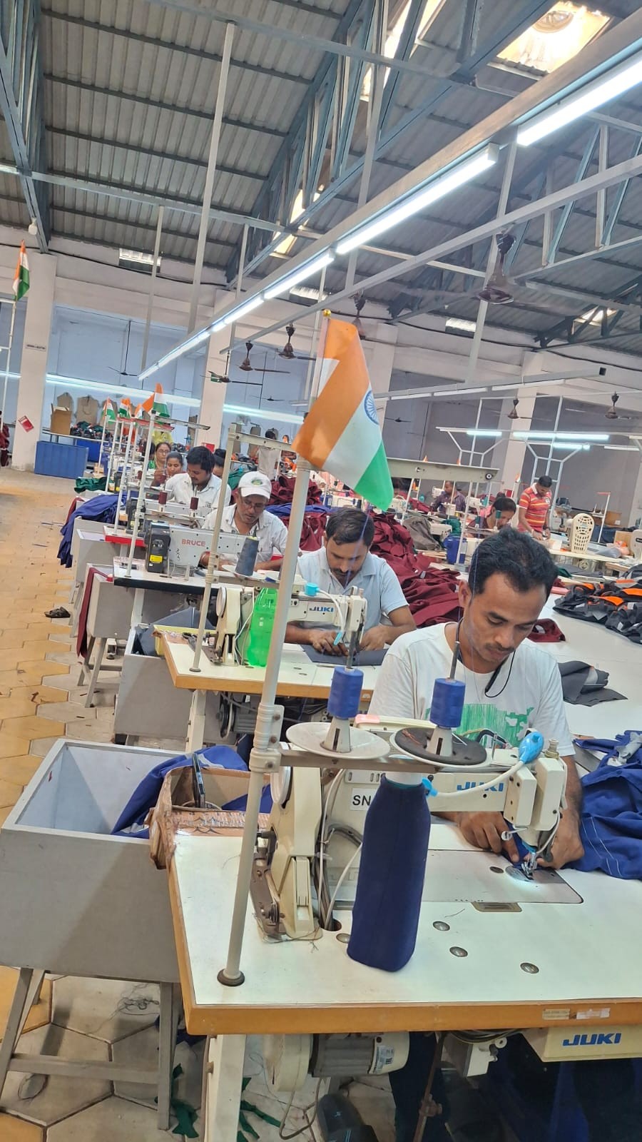 Process at SEVENTY7 Garments