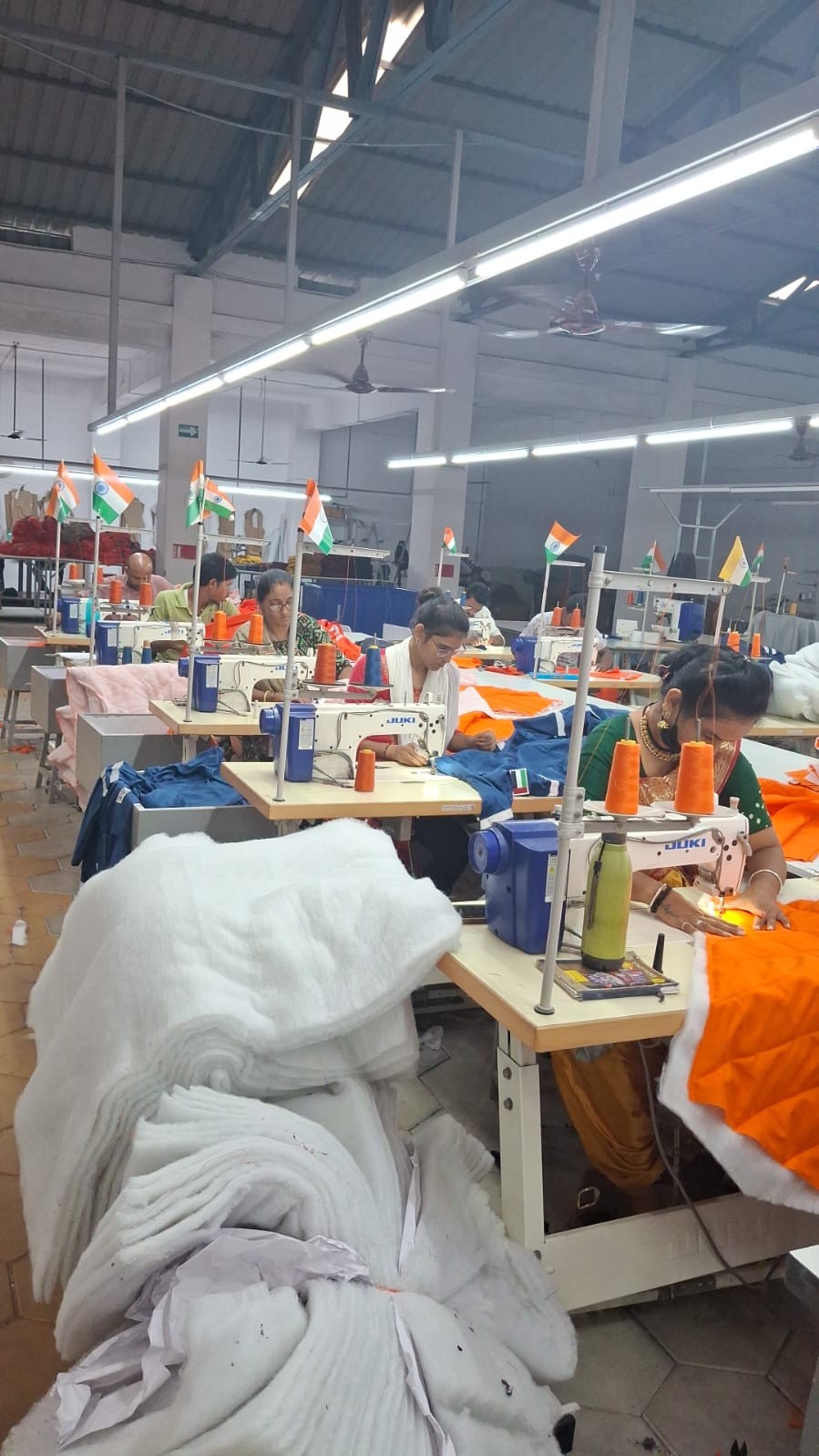 Garment manufacturing at SEVENTY7